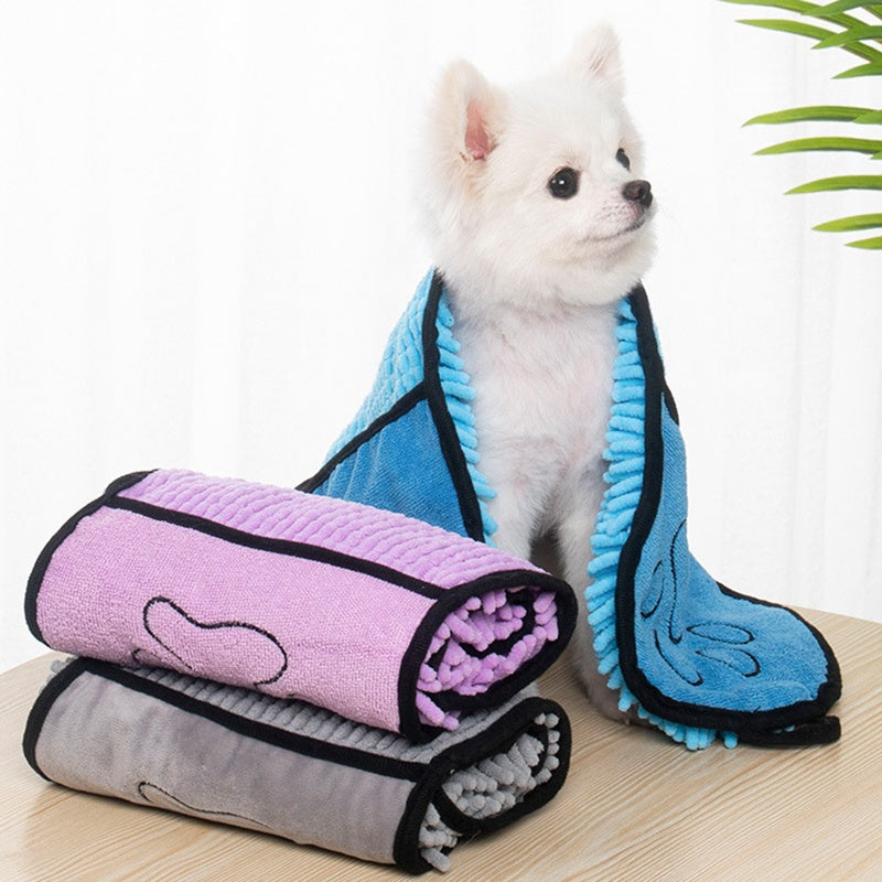 No-Mess Drying Towel for Dogs & Cats