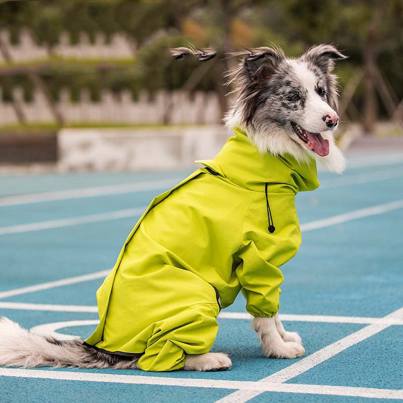 Waterproof Reflective Dog Raincoat