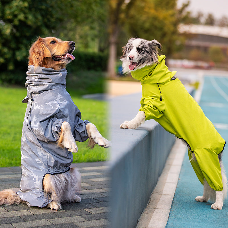 Waterproof Reflective Dog Raincoat