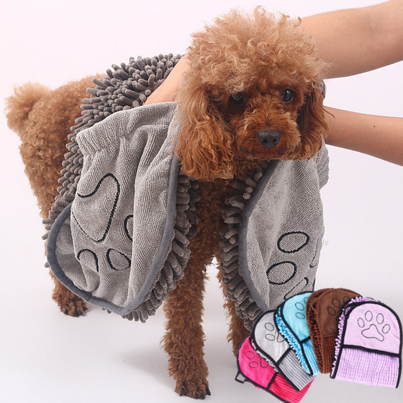 No-Mess Drying Towel for Dogs & Cats