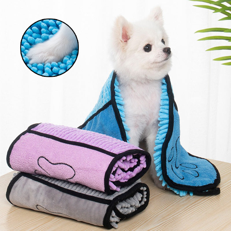 No-Mess Drying Towel for Dogs & Cats