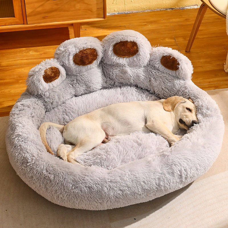 PawNest Calming Dog Bed – Cozy Nest for Deep, Restful Sleep