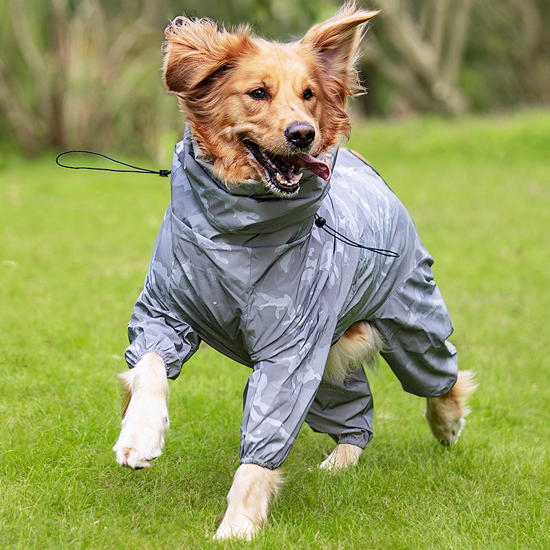 Waterproof Reflective Dog Raincoat